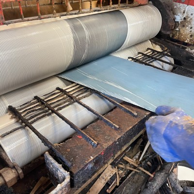 Glue Machine In Action